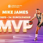 Mike James MVP dell’Eurolega 2023/2024